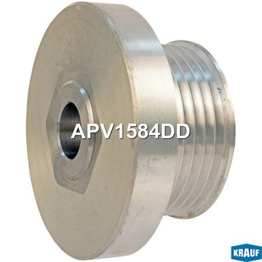 Krauf APV1584DD Шкив генератора металлический - 2