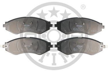 Optimal BP-10195 Комплект тормозных колодок, дисковый тормоз | перед прав/лев | - 1