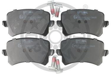 Optimal BP-12334 Комплект тормозных колодок, дисковый тормоз | зад прав/лев | - 1