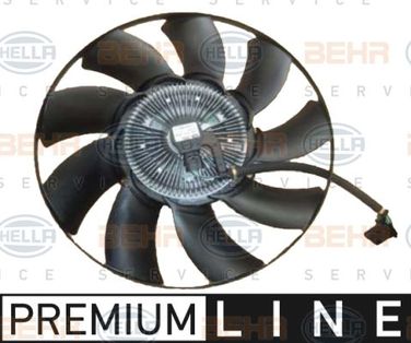 Hella 8MV 376 758-311 Вентилятор радиатора - 3