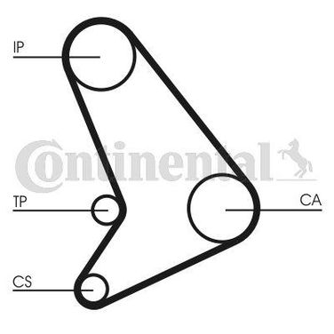 CONTINENTAL CTAM CT512 Belt - 4