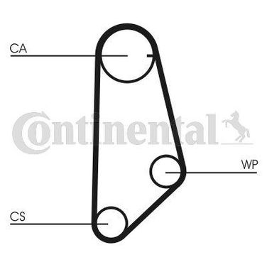 CONTINENTAL CTAM CT635 Belt - 3