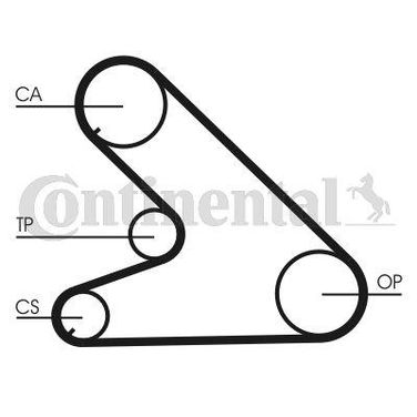 CONTINENTAL CTAM CT700 Belt - 4