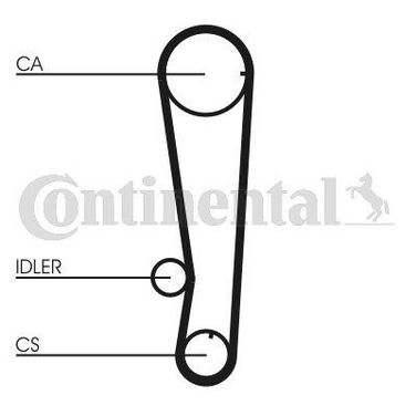 CONTINENTAL CTAM CT715 Belt - 3