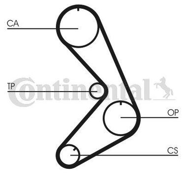 CONTINENTAL CTAM CT750 Belt - 3