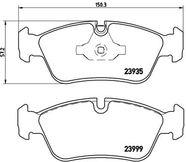 Brembo P 06 035X Колодки тормозные дисковые Xtra | перед | - 2