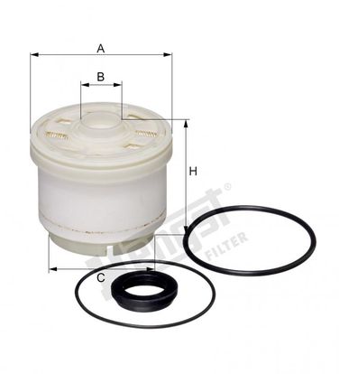 Hengst E492KP D371 Фильтр топливный - 2