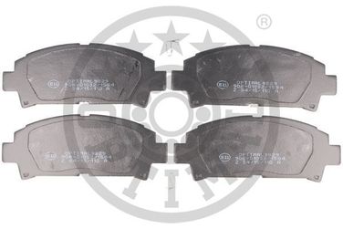 Optimal BP-09829 Brake Pad Set | перед | - 1