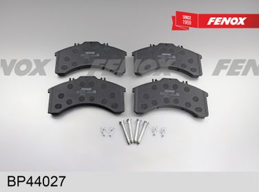 Fenox BP44027 Колодки тормозные дисковые | перед прав/лев | HCV - 2