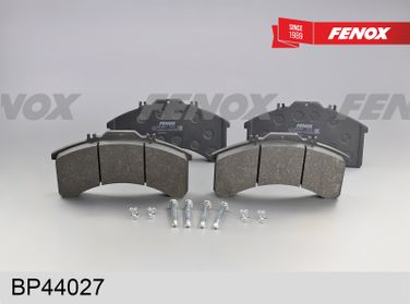 Fenox BP44027 Колодки тормозные дисковые | перед прав/лев | HCV - 3
