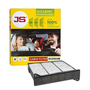 JS Asakashi AC3504B Фильтр салона антибактериальный - 1