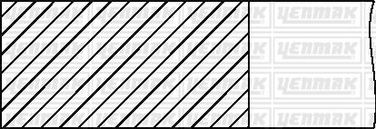 YENMAK 91-09895-000 Ring Kit - 1