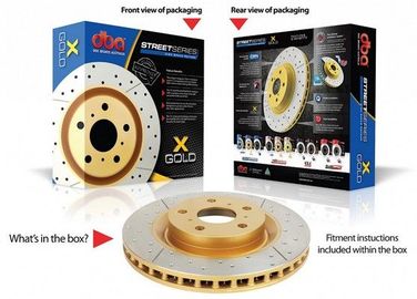 DBA DBA655X-10 Brake Disc (high performance brakes) - 2