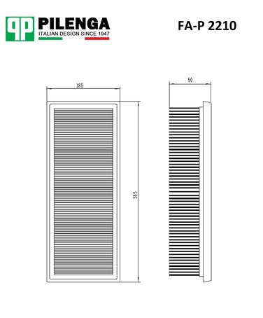 Pilenga FA-P 2210 Фильтр воздушный - 2