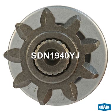Krauf SDN1940YJ Бендикс стартера с шестеренкой в сборе - 2