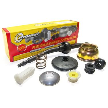 Riginal RG31021702620 Рычаг КПП газ-31029 3110 31105 3102 5-ти ст. в сборе (без дудки, с колпаком)/ - 1