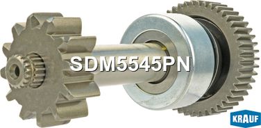 Krauf SDM5545PN Бендикс стартера - 5