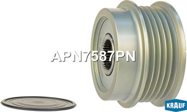 Krauf APN7587PN Шкив обгонный генератора - 1