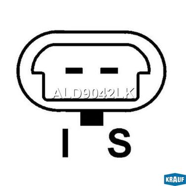Krauf ALD9042LK Генератор 100Amp - 3