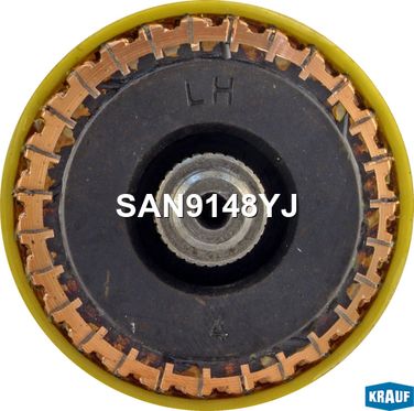Krauf SAN9148YJ Ротор стартера - 2