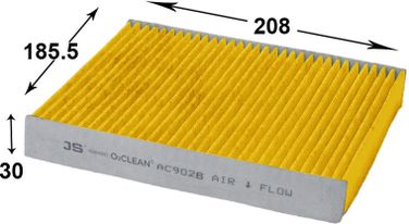 JS Asakashi AC902B Фильтр салона - 4