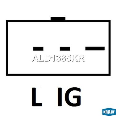 Krauf ALD1385KR Генератор - 3
