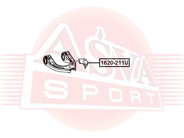 Asva 1620-211U Опора шаровая переднего верхнего рычага | перед прав/лев | - 1