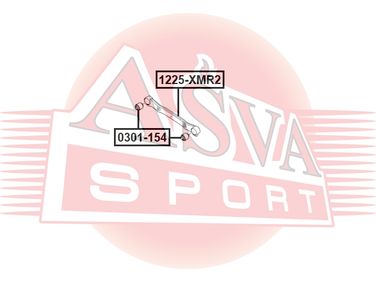 Asva 1225-XMR2 Тяга задняя | зад лев | - 2