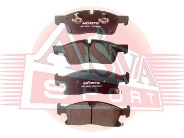 Akyoto AKD-16110 Колодки тормозные дисковые передние - 1