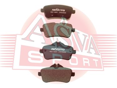 Akyoto AKD-16207 Колодки тормозные дисковые задние - 1