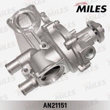 Miles AN21151 Насос водяной (с корпусом в сборе) audi/vw 1.6/1.8/1.9td/2.0 >99 - 2