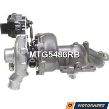 Motorherz MTG5486RB Турбокомпрессор оригинальный восстановленный - 2