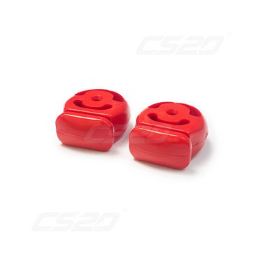 CS-20 06390 Крепление глушителя 21213/2123 (2шт) красный полиуретан серия drive - 2
