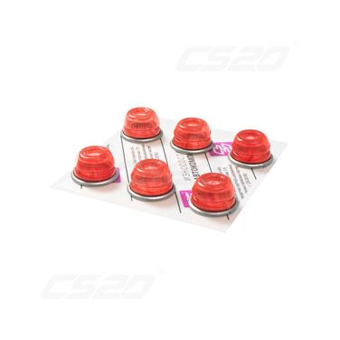 CS-20 09911 Пыльник рулевых тяг 2101-07 (6шт) красный полиуретан серия drive - 1