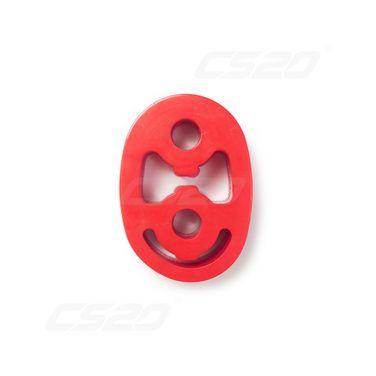 CS-20 05926 Крепление глушителя ГАЗель (3шт) Полиуретан красный серия drive - 3
