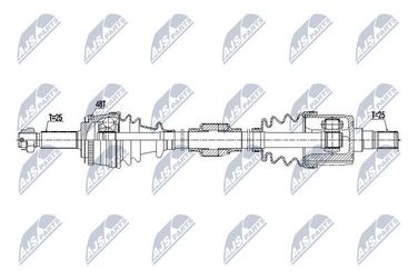 NTY NPW-HY-523 NTY полуось - 5