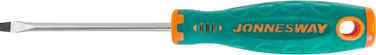 JONNESWAY D71S480 D71s480 отвертка стержневая шлицевая anti-slip grip, sl4.0х80 ММ - 1