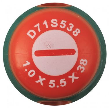 JONNESWAY D71S538 D71s538 отвертка стержневая шлицевая anti-slip grip, sl5.5х38 ММ - 2