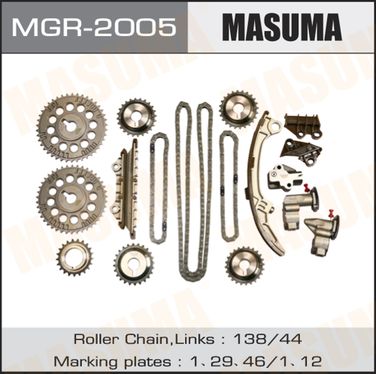 Masuma MGR2005 Комплект цепи ГРМ nissan vq20/vq25/vq30 - 1