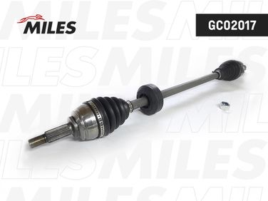 Miles GC02017 Привод в сборе lada x-ray 15- прав.(дв.21129/КПП Renault jr5) - 1