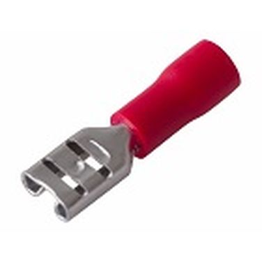 Nord Yada 905340 Клемма мама изолированная - 2.8мм 0.5-1.5кв. мм (красная) (РПи-м 1.5-(2.8)) - 2