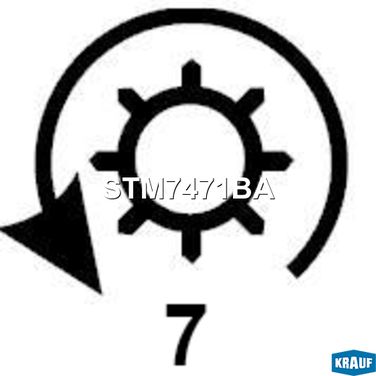 Krauf STM7471BA Стартер - 3
