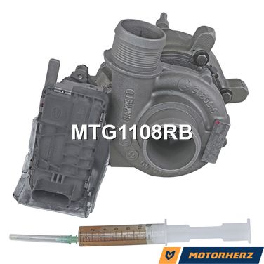 Motorherz MTG1108RB Турбокомпрессор оригинальный восстановленный - 2