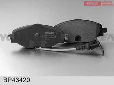 Fenox BP43420 Колодки тормозные дисковые | перед прав/лев | - 1