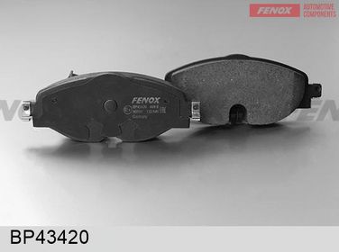 Fenox BP43420 Колодки тормозные дисковые | перед прав/лев | - 2