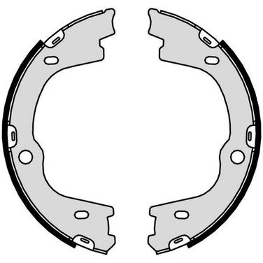 Brembo S 30 544 Колодки тормозные стояночного тормоза | зад | - 2