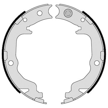 Brembo S 11 511 Колодки тормозные стояночного тормоза | зад | - 2