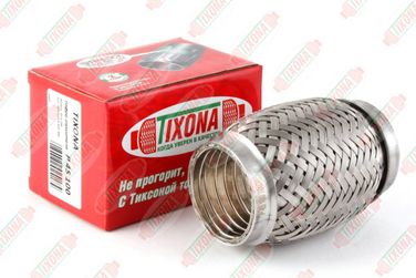 TIXONA P45100 Гофра 45/100 (aisi 304 with interlock) - 1