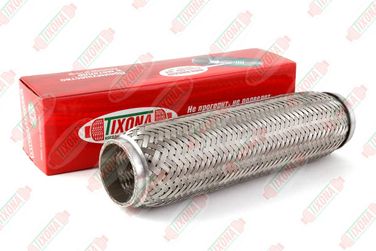 TIXONA 55300 Гофра 55/300 (aisi 304 with inner braid) - 1