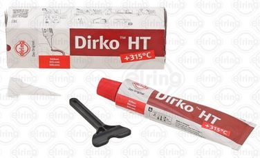 Elring 705.708 Герметик Dirko HT красный силиконовый 70мл (от -60с до +315с) - 2